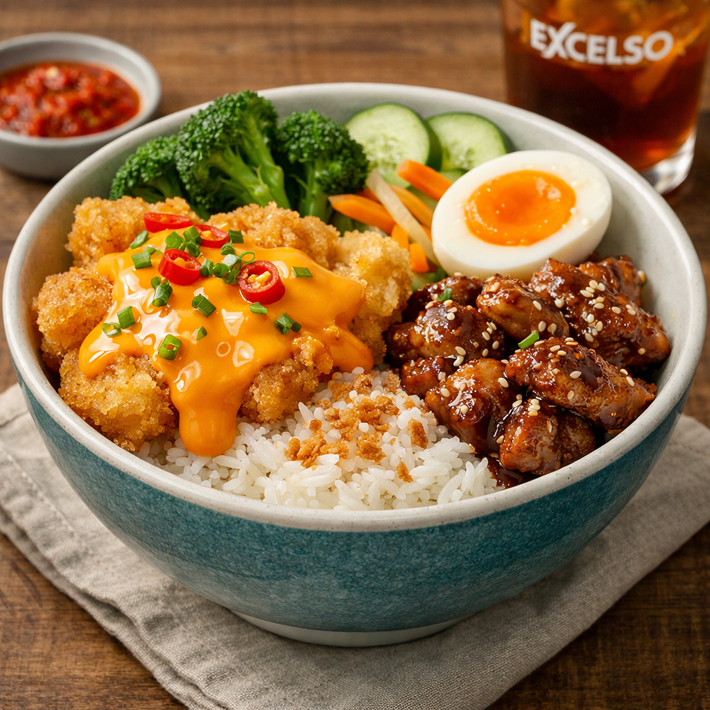 Lava Chicken Rice Bowl